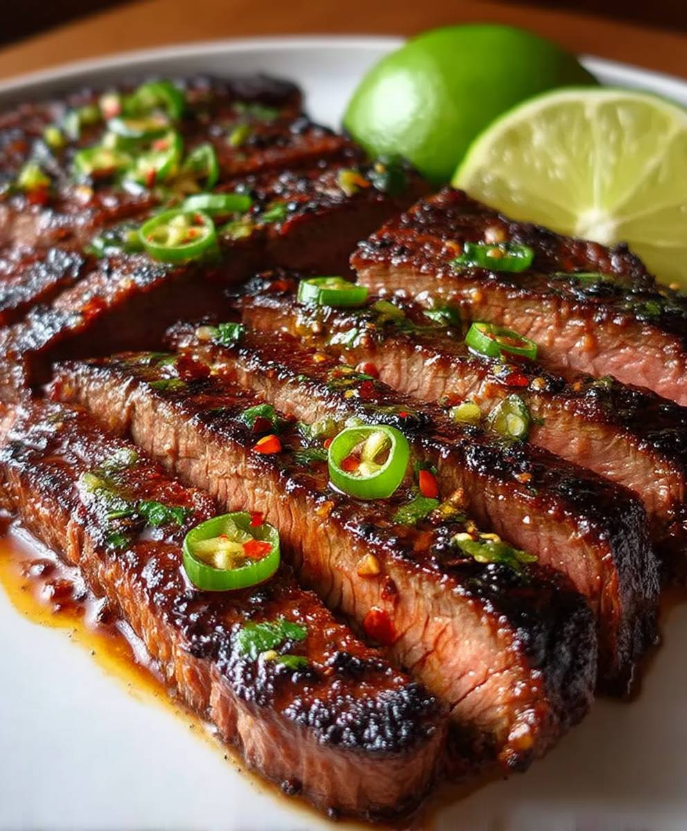 Chili Lime Flank Steak