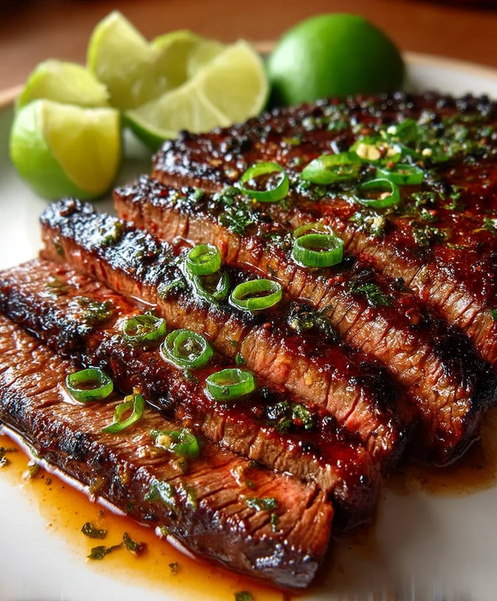Chili Lime Flank Steak