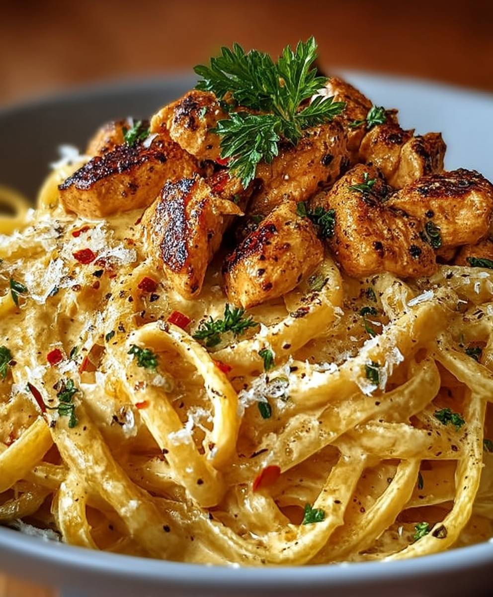 Cowboy Butter Chicken Linguine