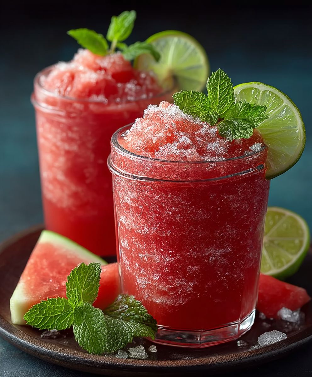 Watermelon slushie