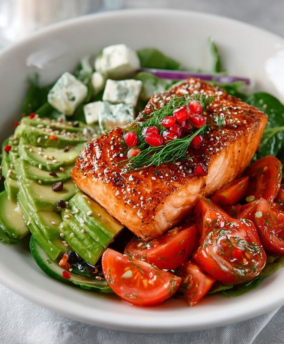 Salmon Avocado Salad