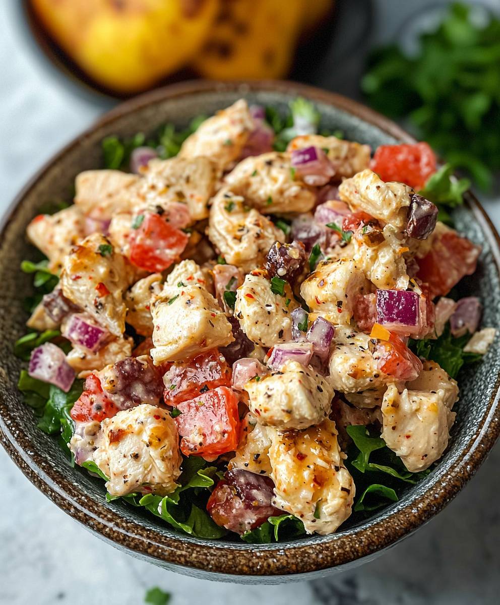 Italian Grinder Chicken Salad