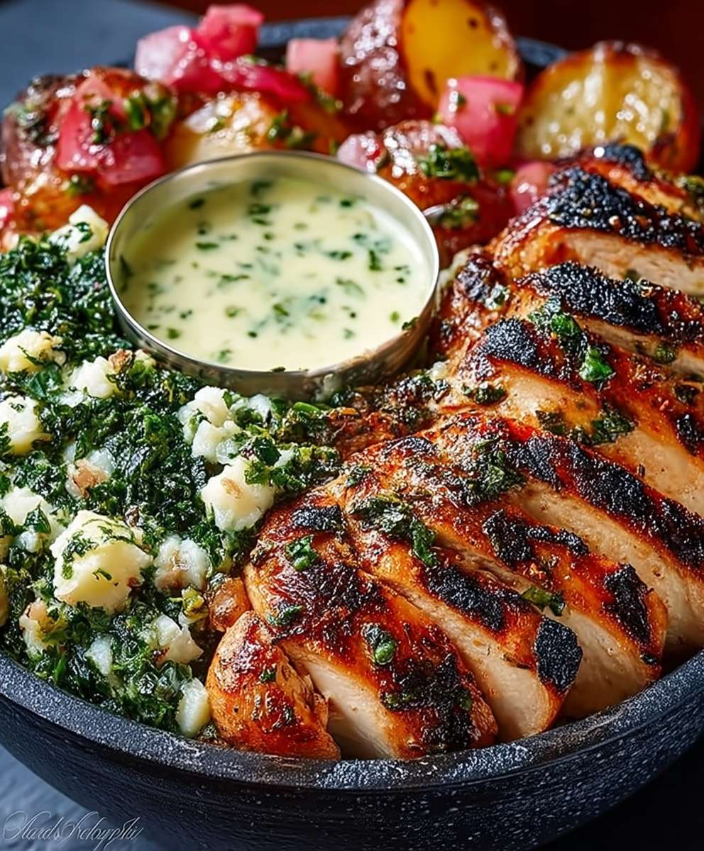 Chimichurri Grilled Chicken Bowl