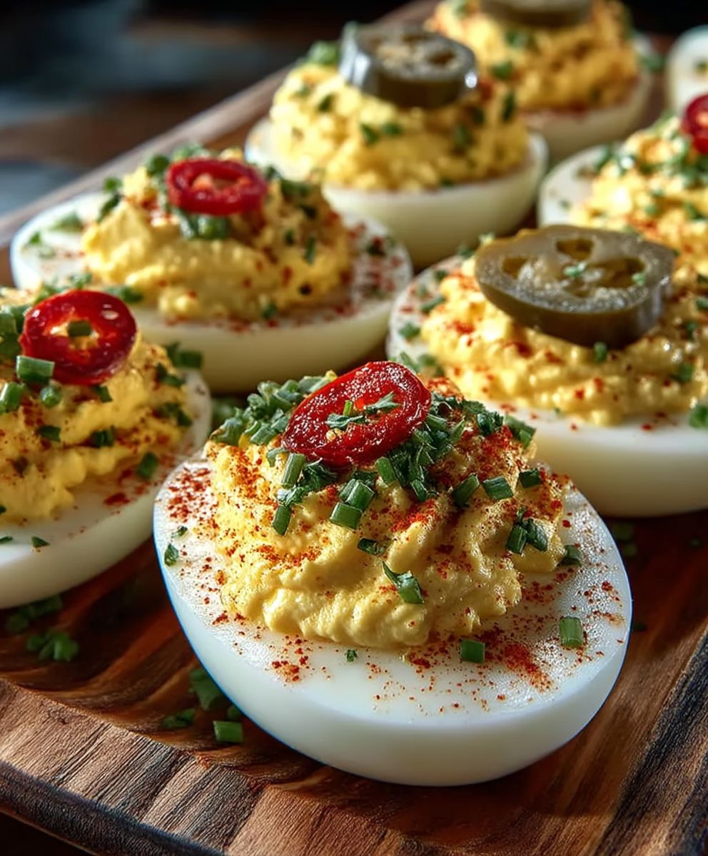 Deviled Eggs with Pickle Relish
