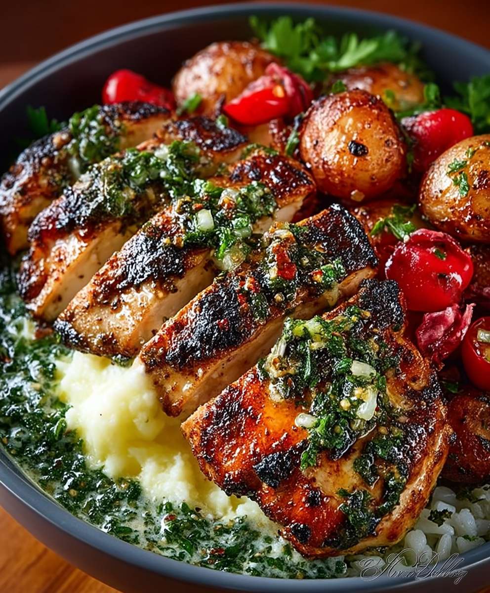 Chimichurri Grilled Chicken Bowl