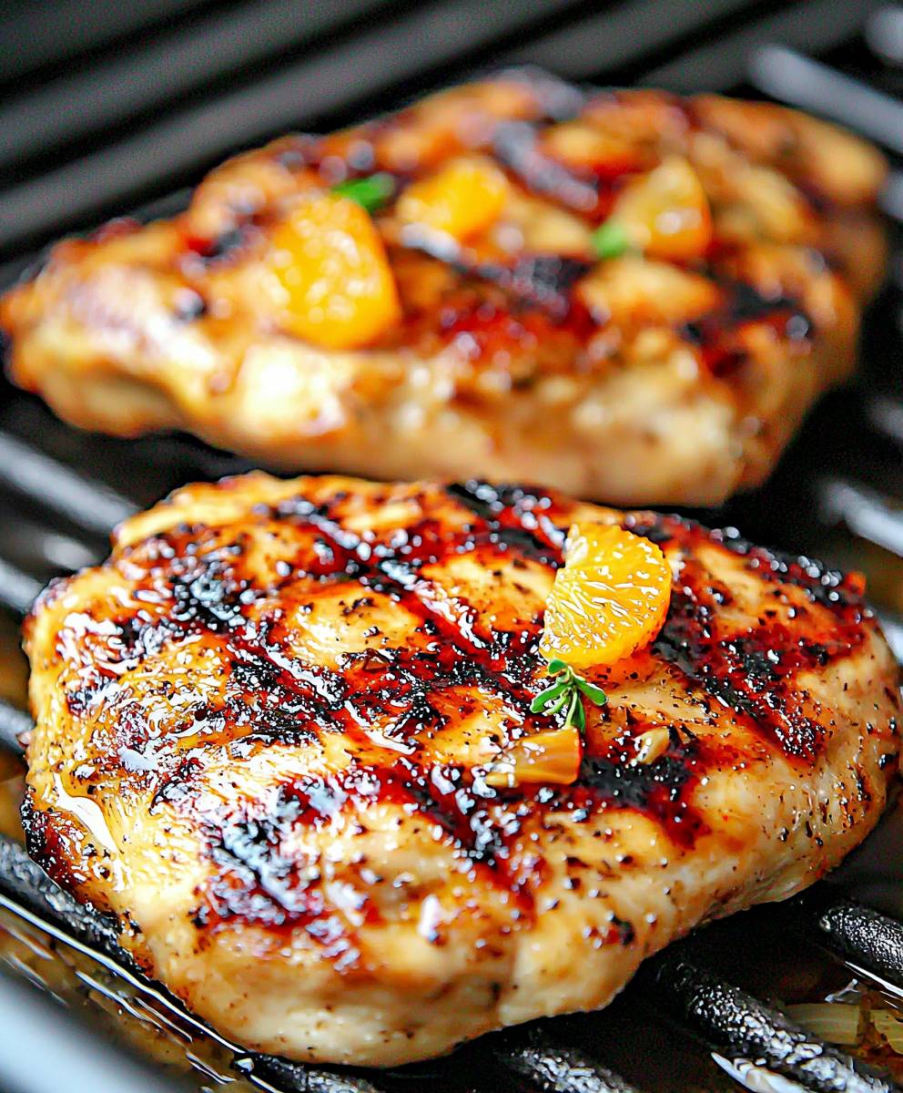 Orange Dijon Grilled Chicken