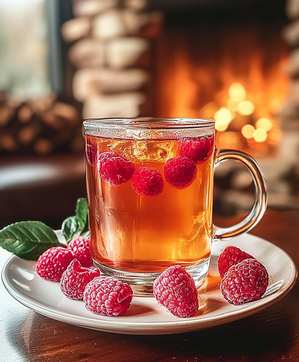 Earl Grey Raspberry Iced Tea
