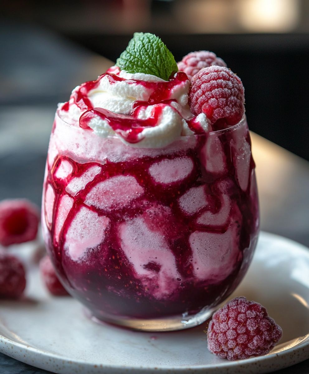 Raspberry Dream Dirty Soda