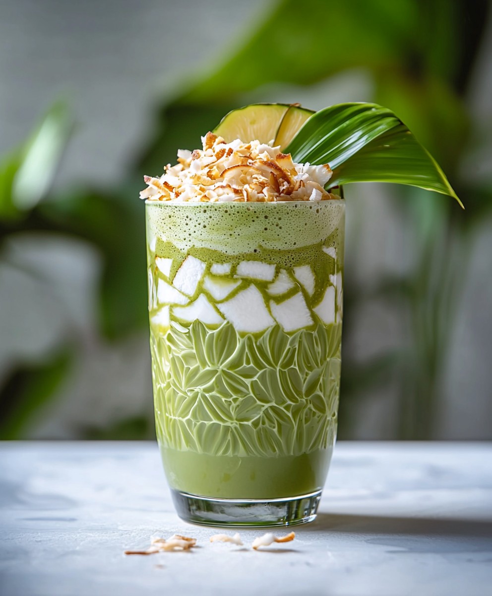 Coconut Matcha Drink