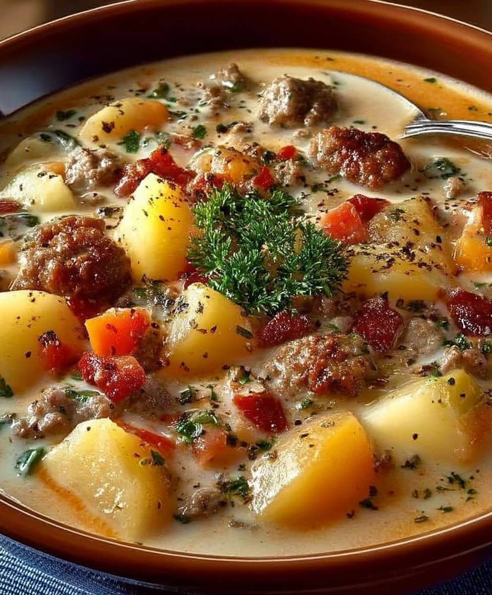 Hamburger Potato Soup