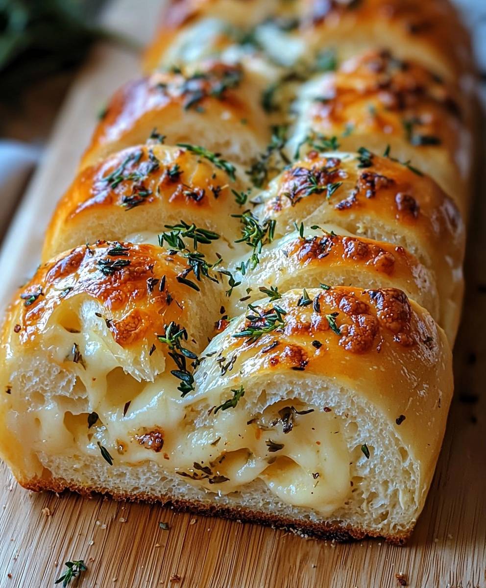 Garlic Herb Cheese Bread