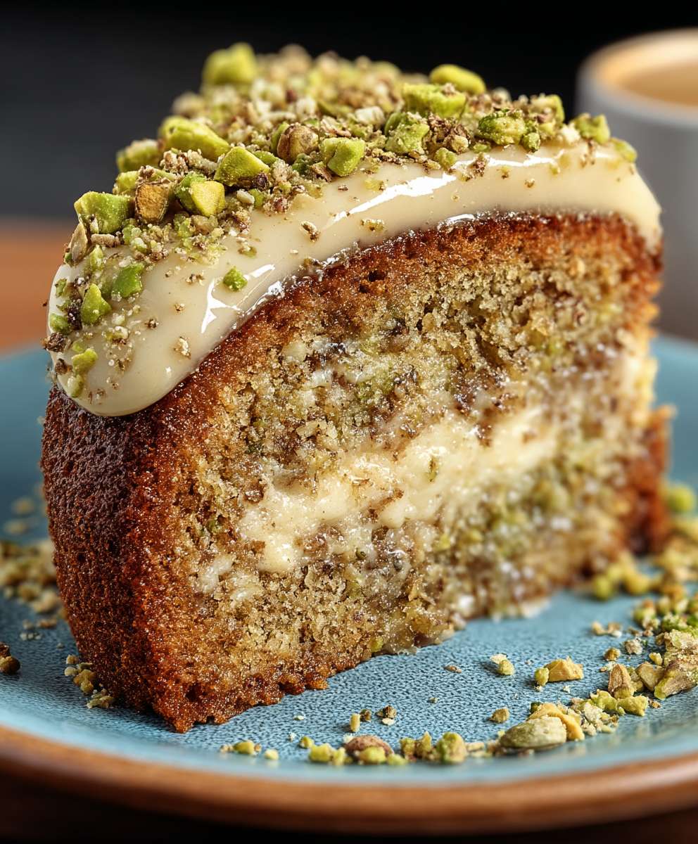 Pistachio Coffee Cake