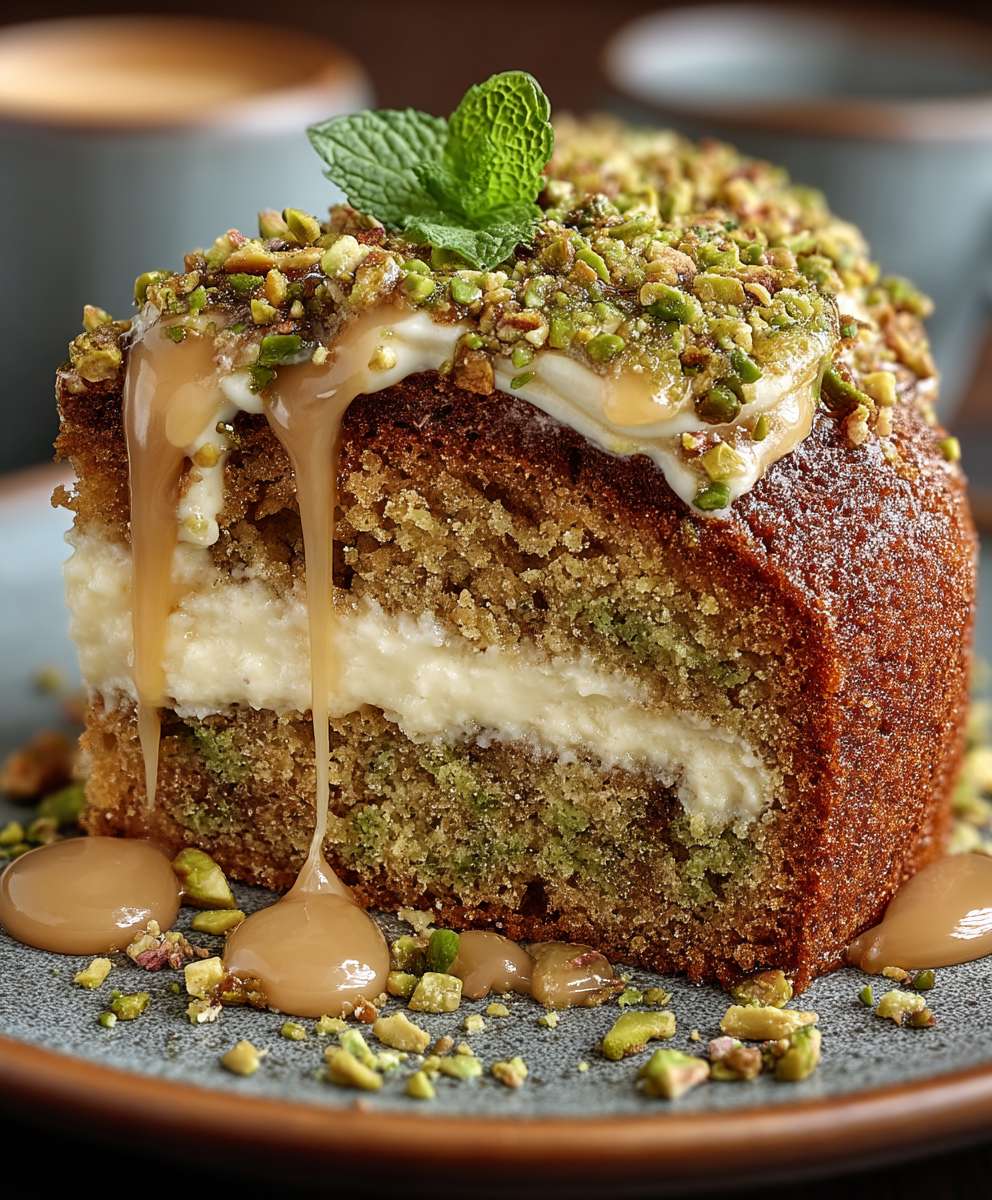 Pistachio Coffee Cake