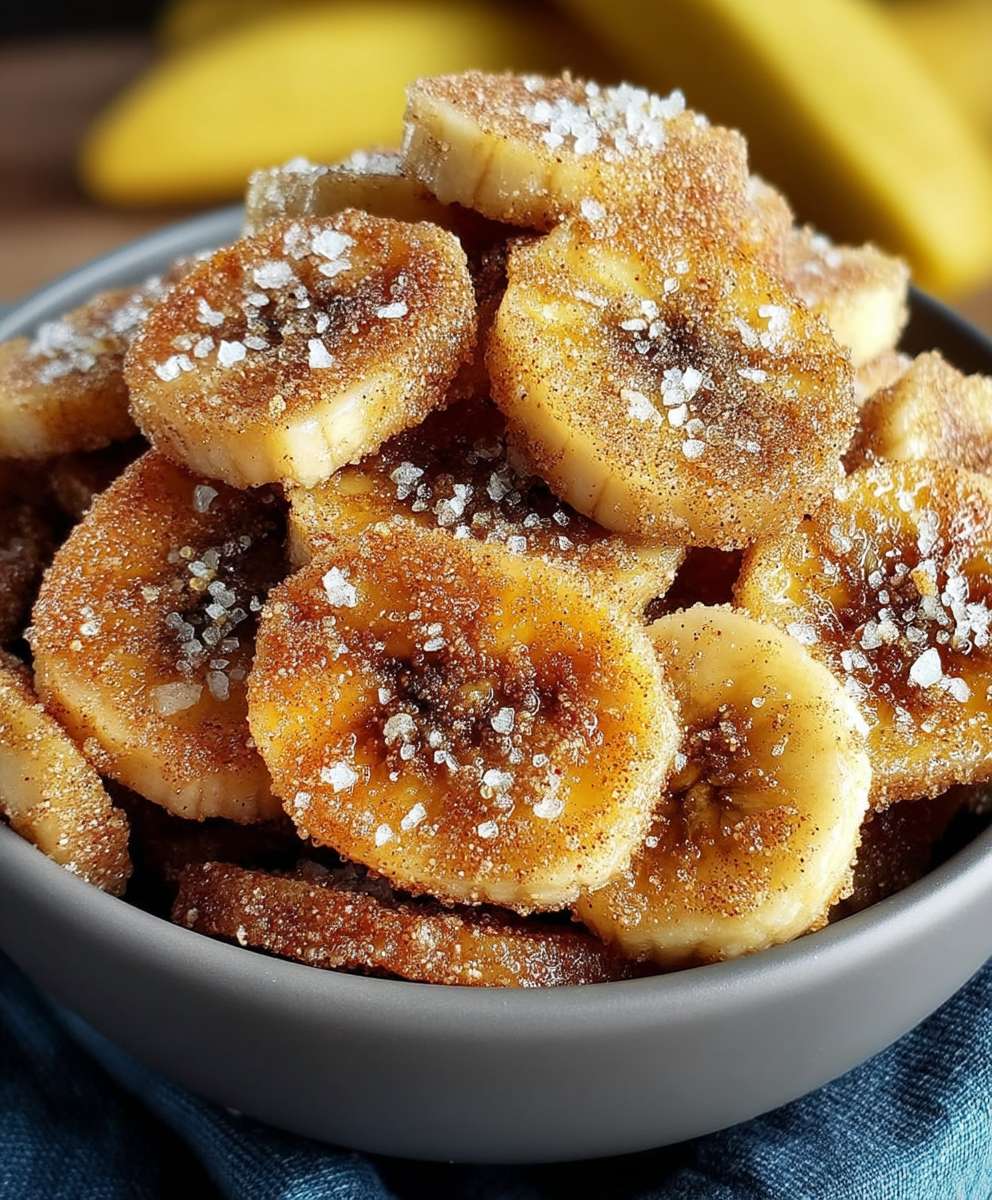 Air Fryer Banana Chips
