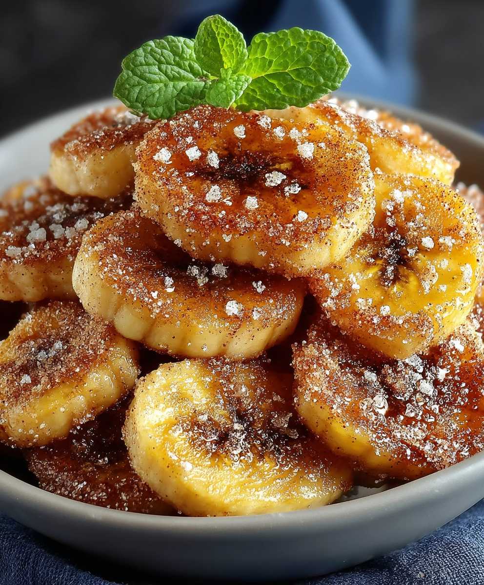 Air Fryer Banana Chips