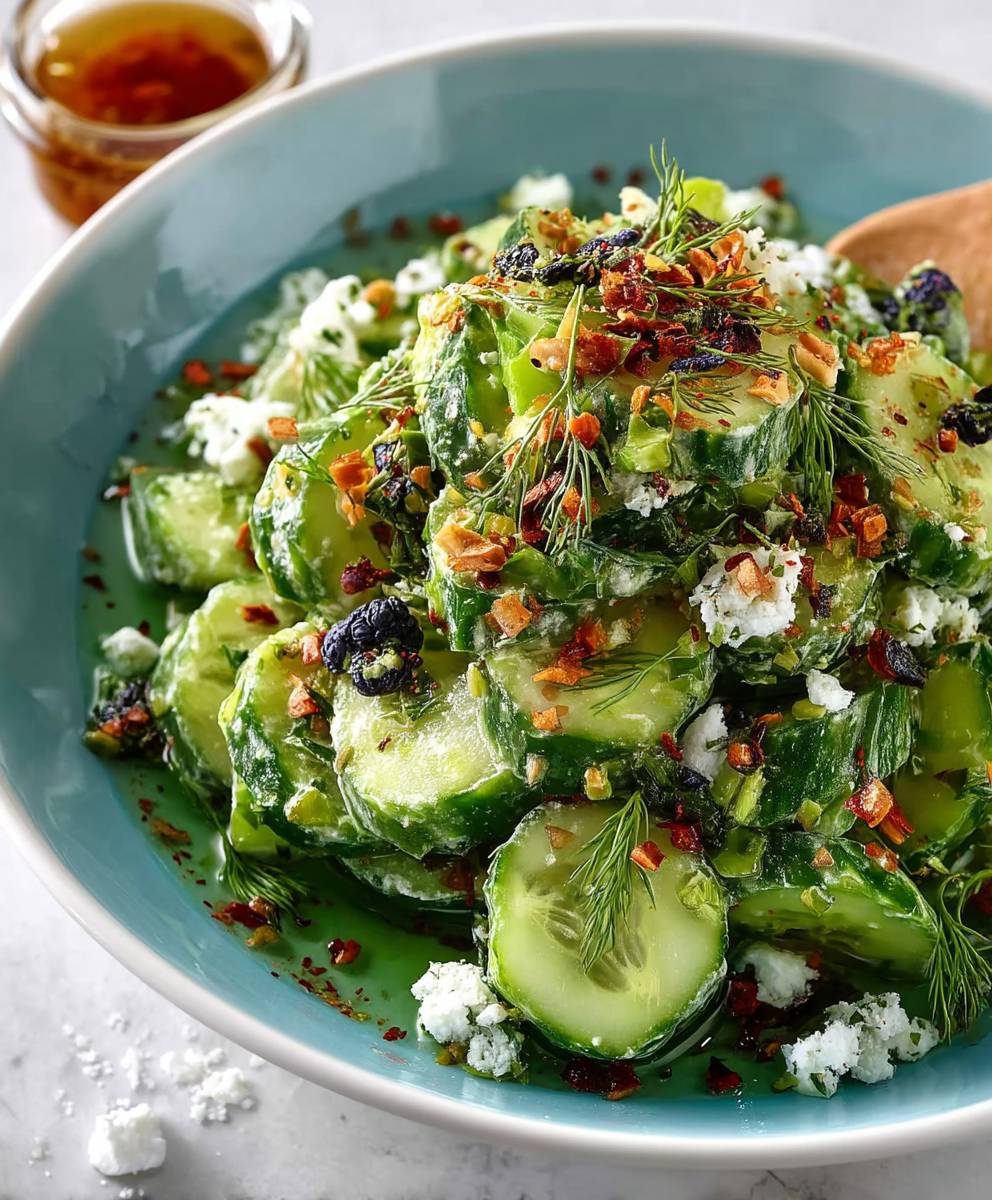 Smashed Cucumber Salad