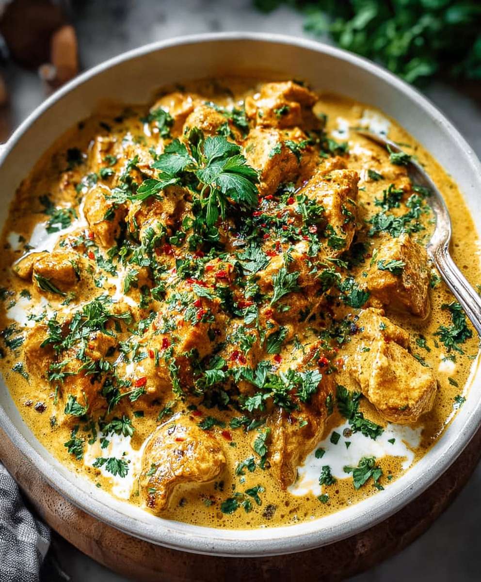 Slow Cooker Chicken Korma