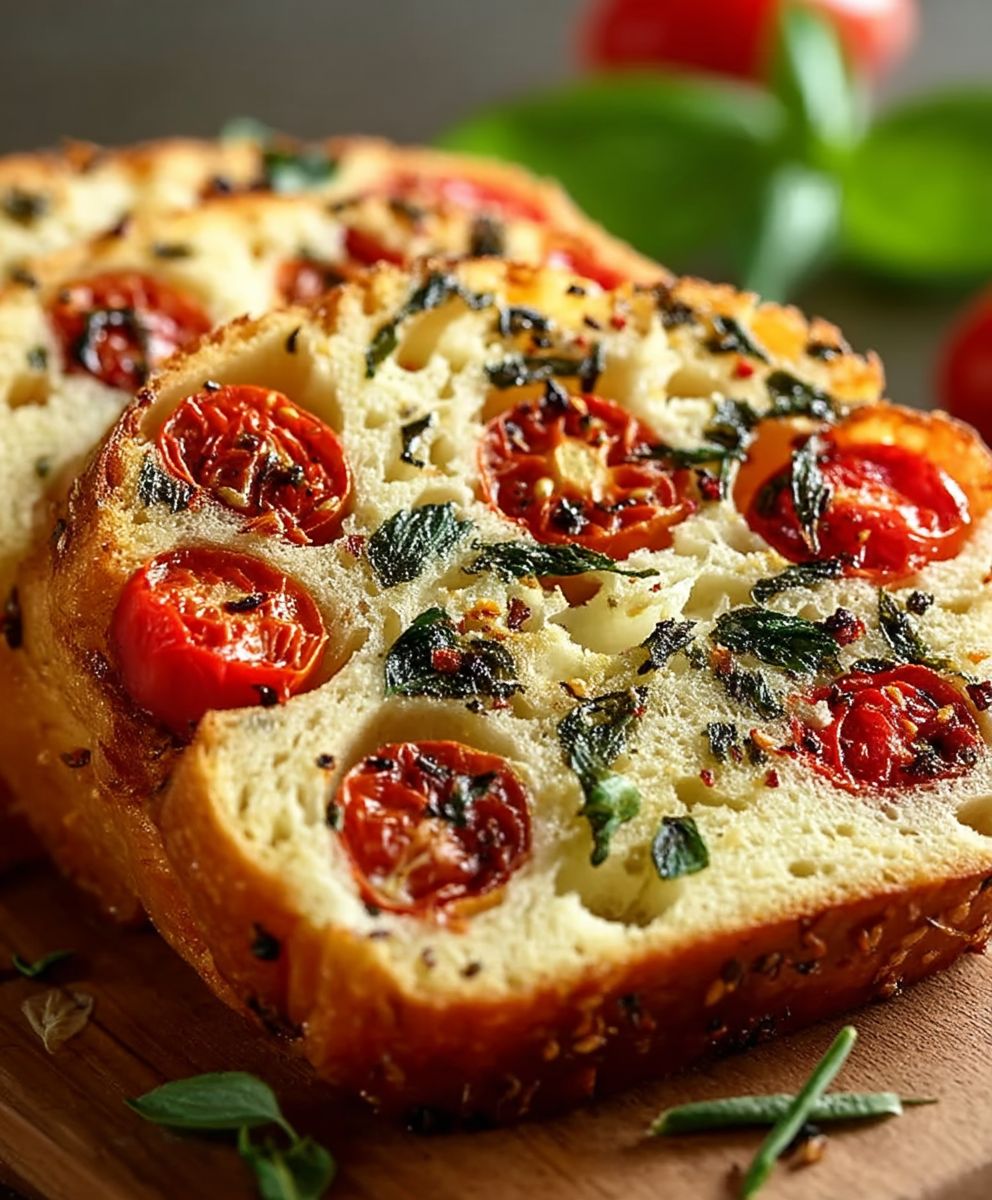 Savory Caprese Bread