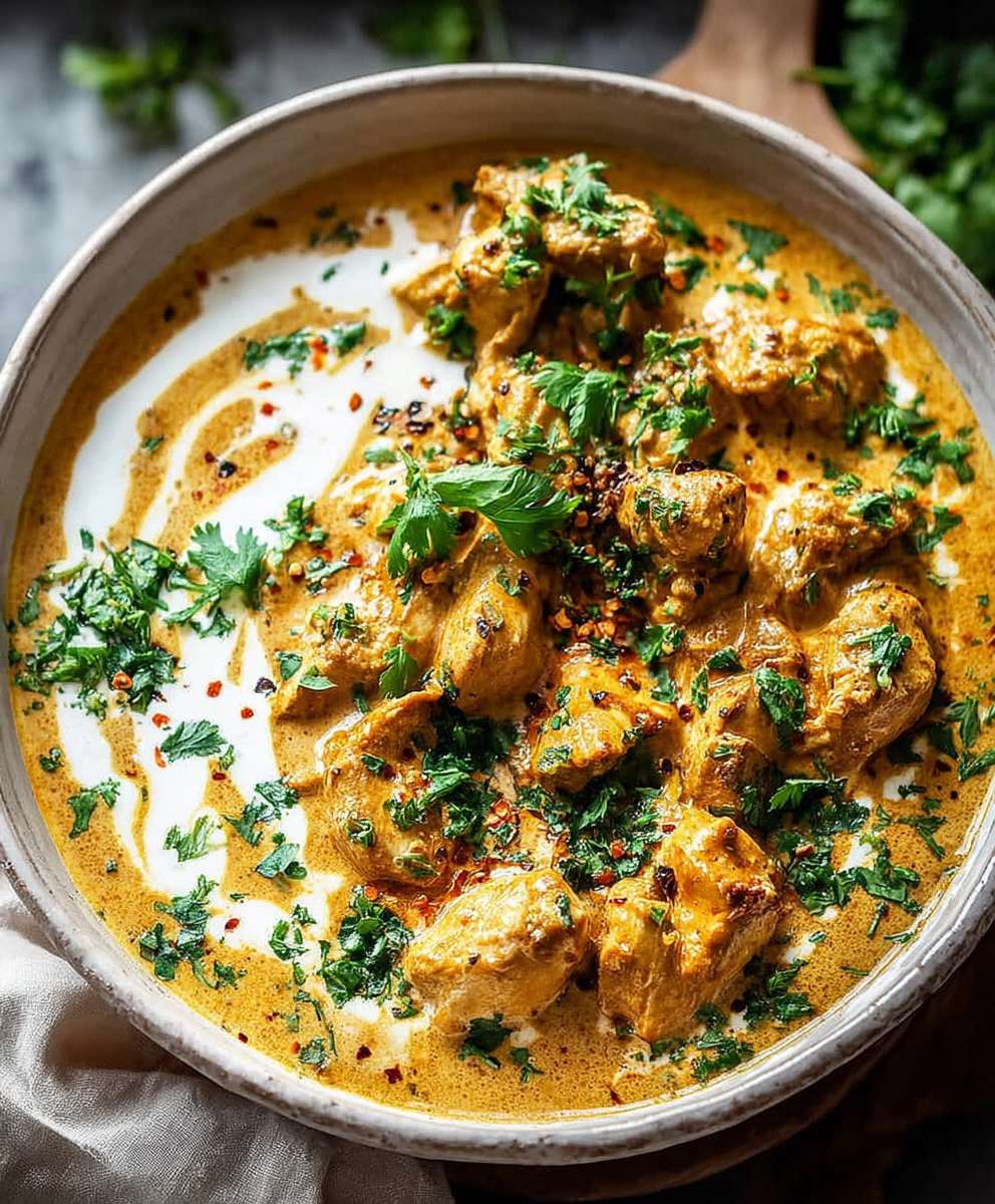 Slow Cooker Chicken Korma