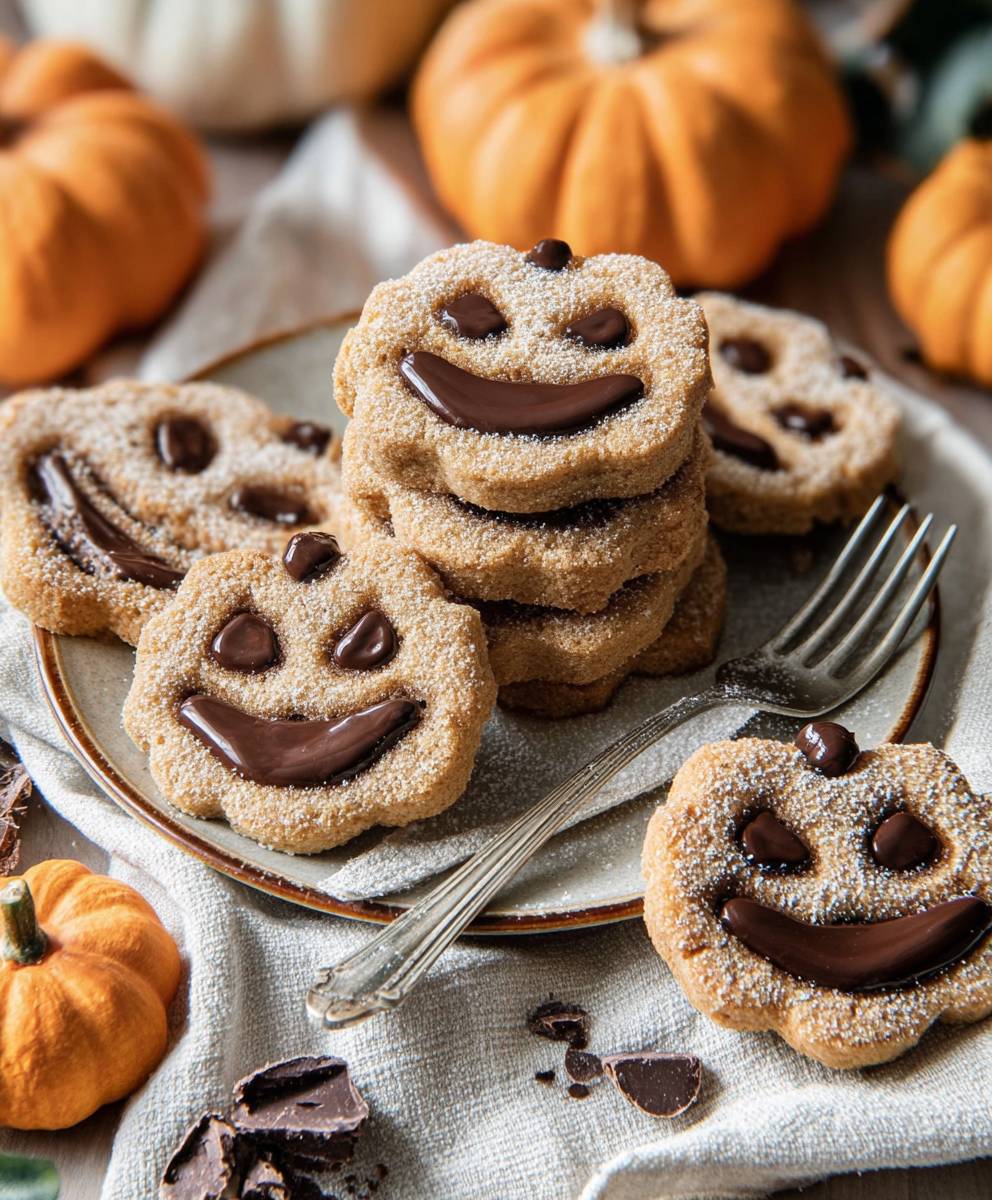 Jack O Lantern Cookies