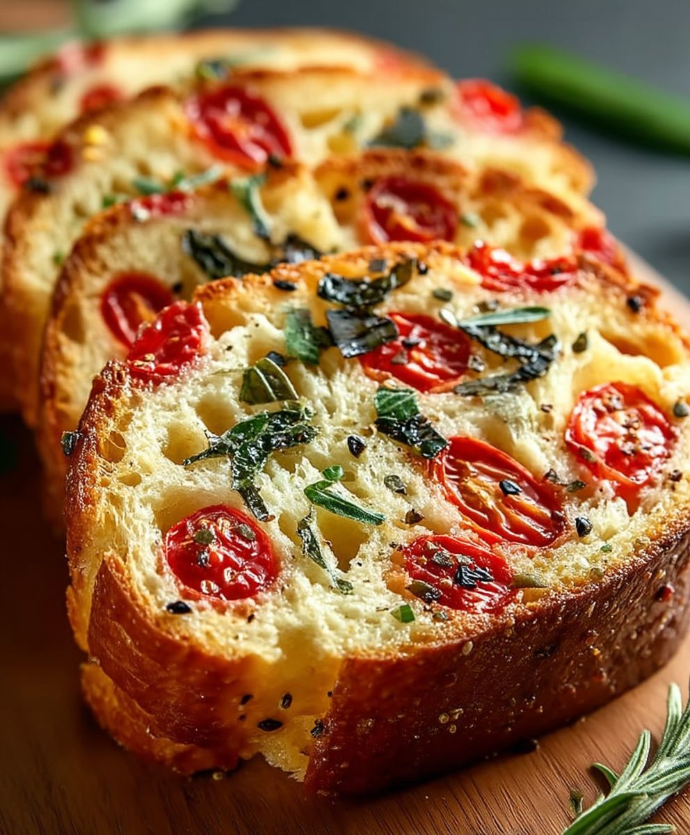 Savory Caprese Bread