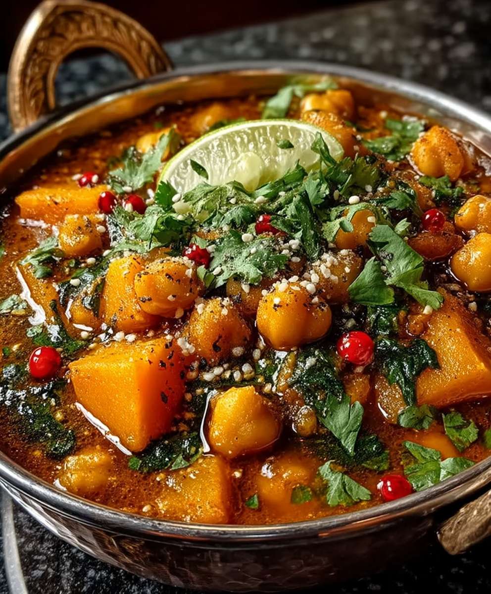 Sweet Potato Chickpea Curry
