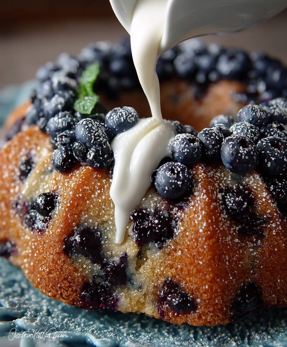 Blueberry Breakfast Bundt Cake