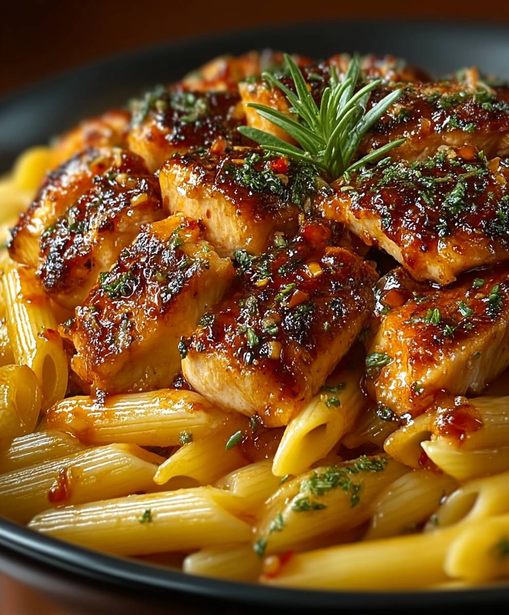 Honey BBQ Chicken Penne