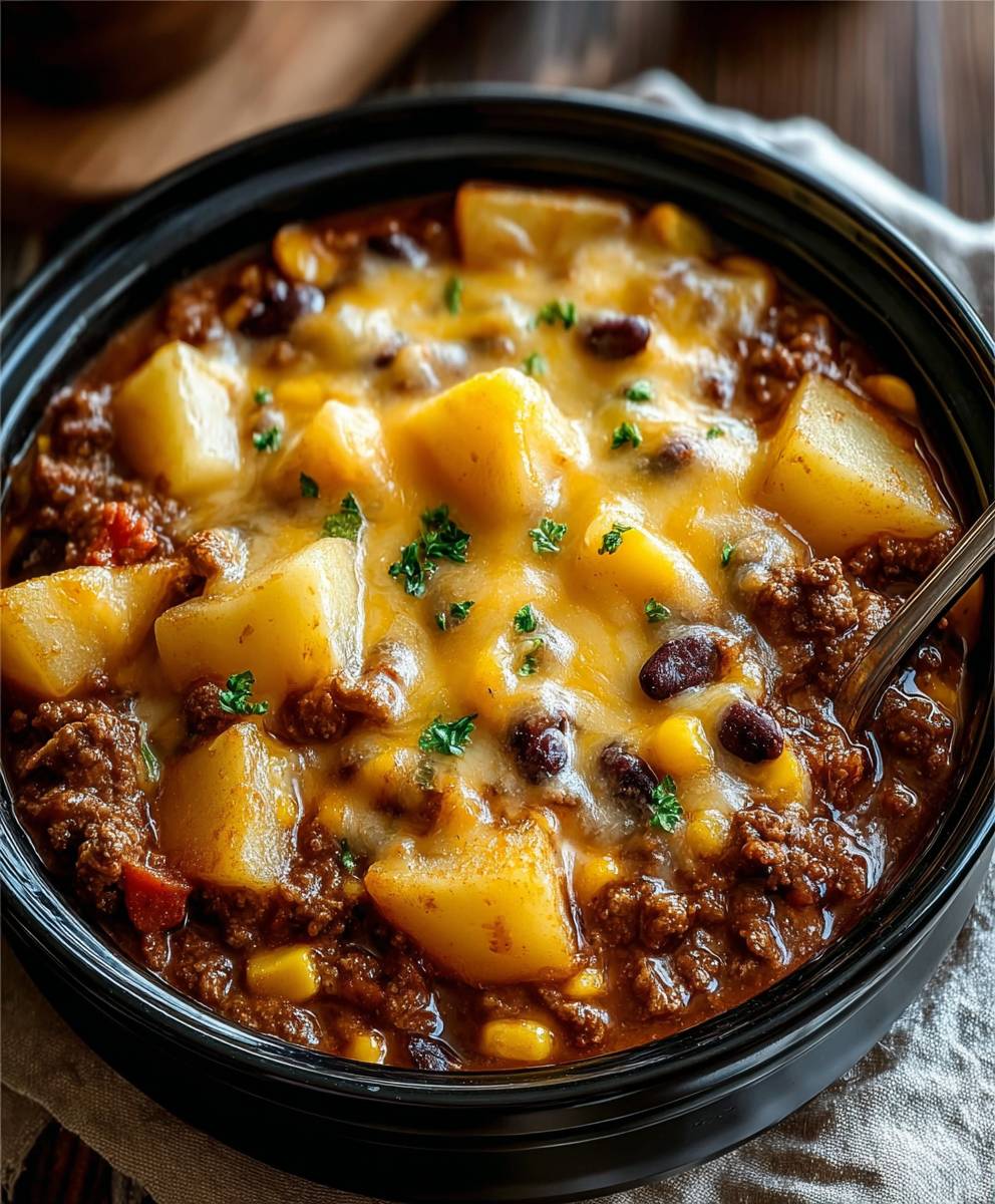 Cowboy Casserole Slow Cooker
