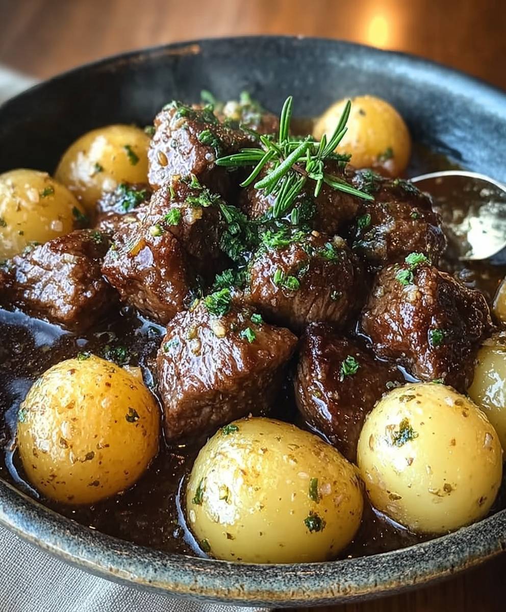 Garlic Butter Beef Bites