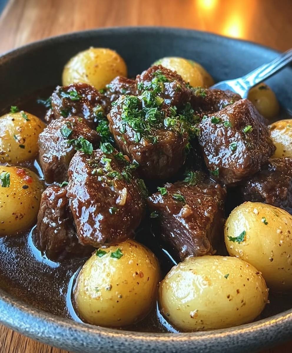 Garlic Butter Beef Bites