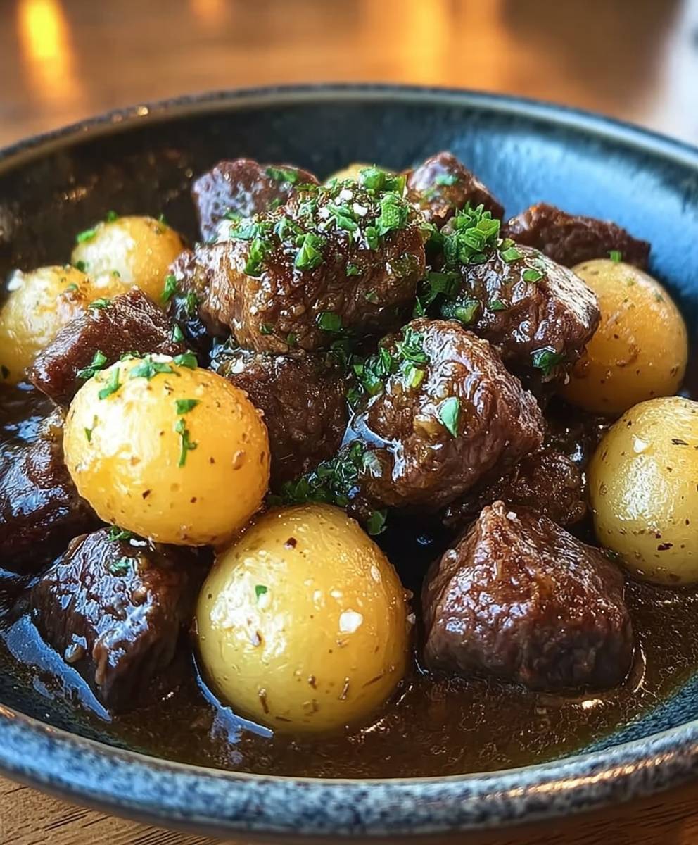 Garlic Butter Beef Bites