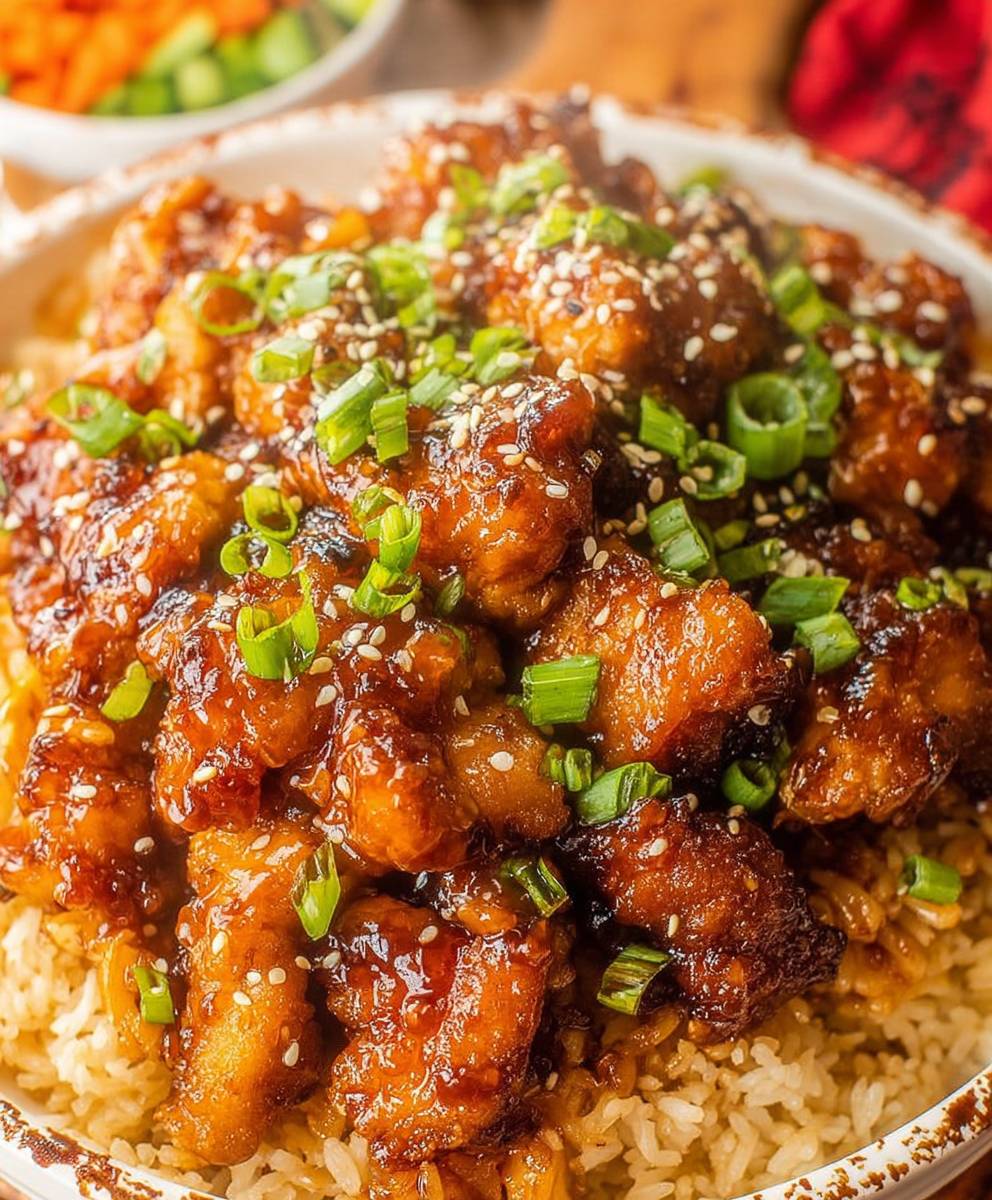 Slow cooker orange chicken