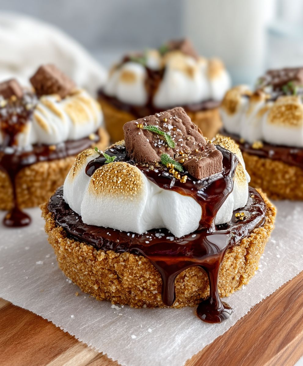 Mini Smores Pies