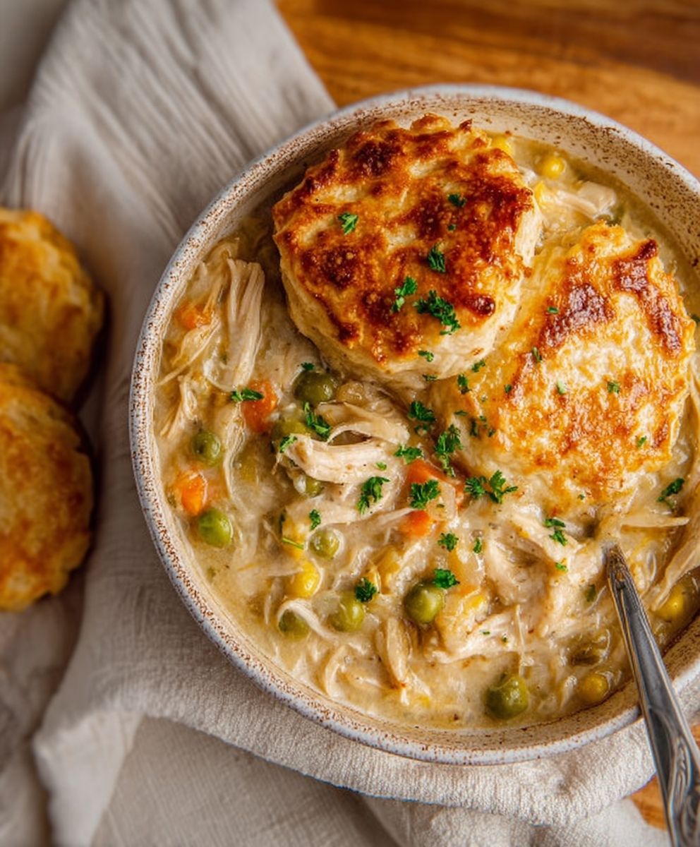 Crock Pot Chicken Pot Pie