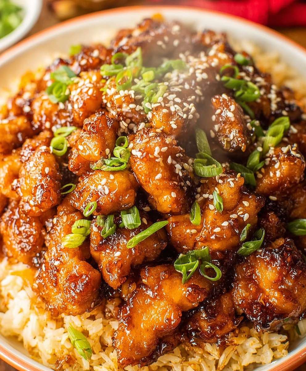 Slow cooker orange chicken