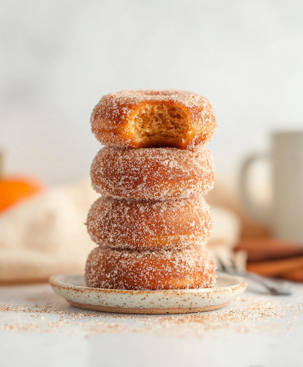 Pumpkin spice donuts