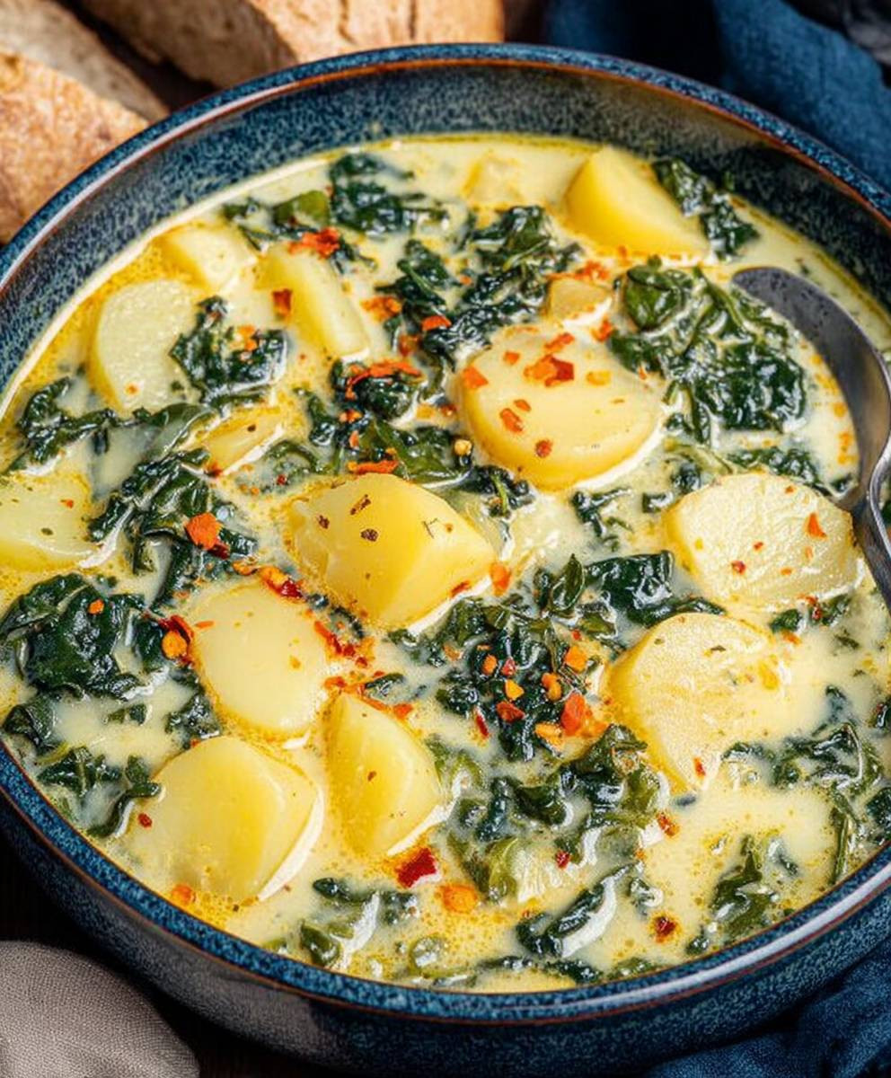 Potato kale soup