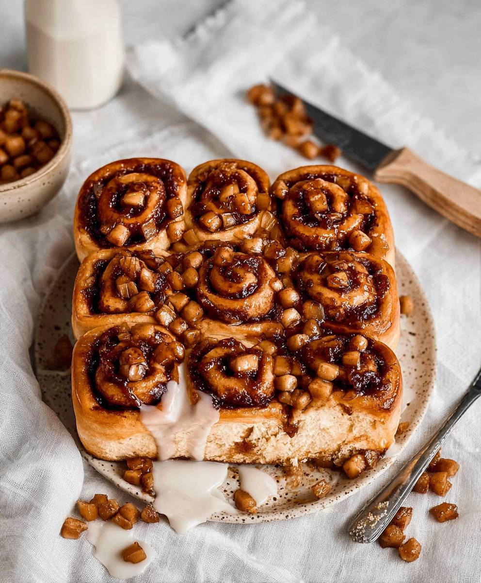 Apple Pie Cinnamon Rolls