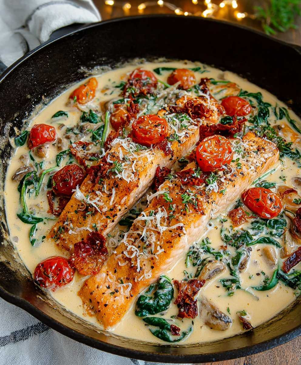 Creamy Tuscan Salmon