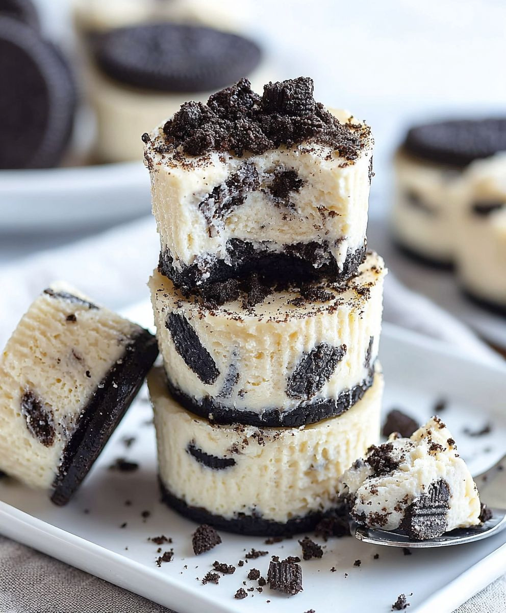 Oreo cheesecake bites