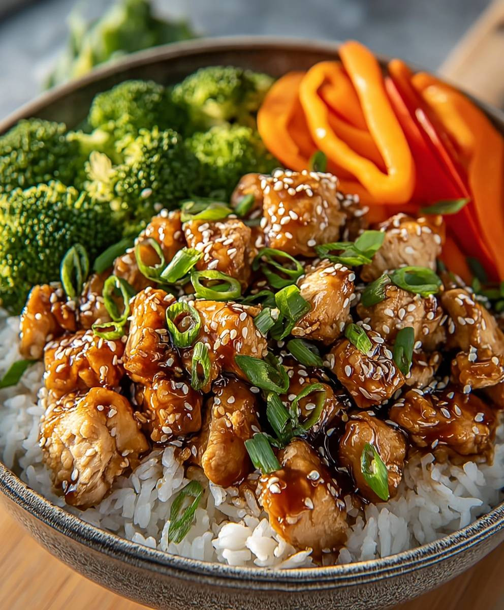 Teriyaki Chicken Rice Bowl