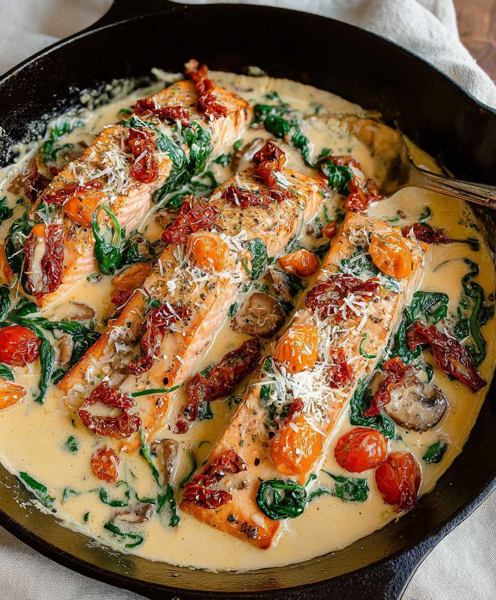 Creamy Tuscan Salmon