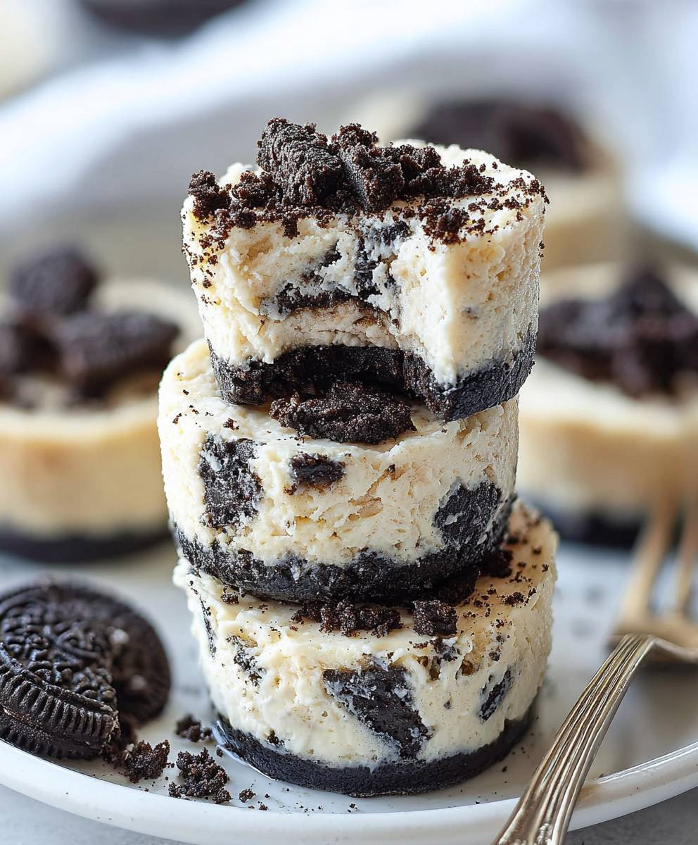 Oreo cheesecake bites