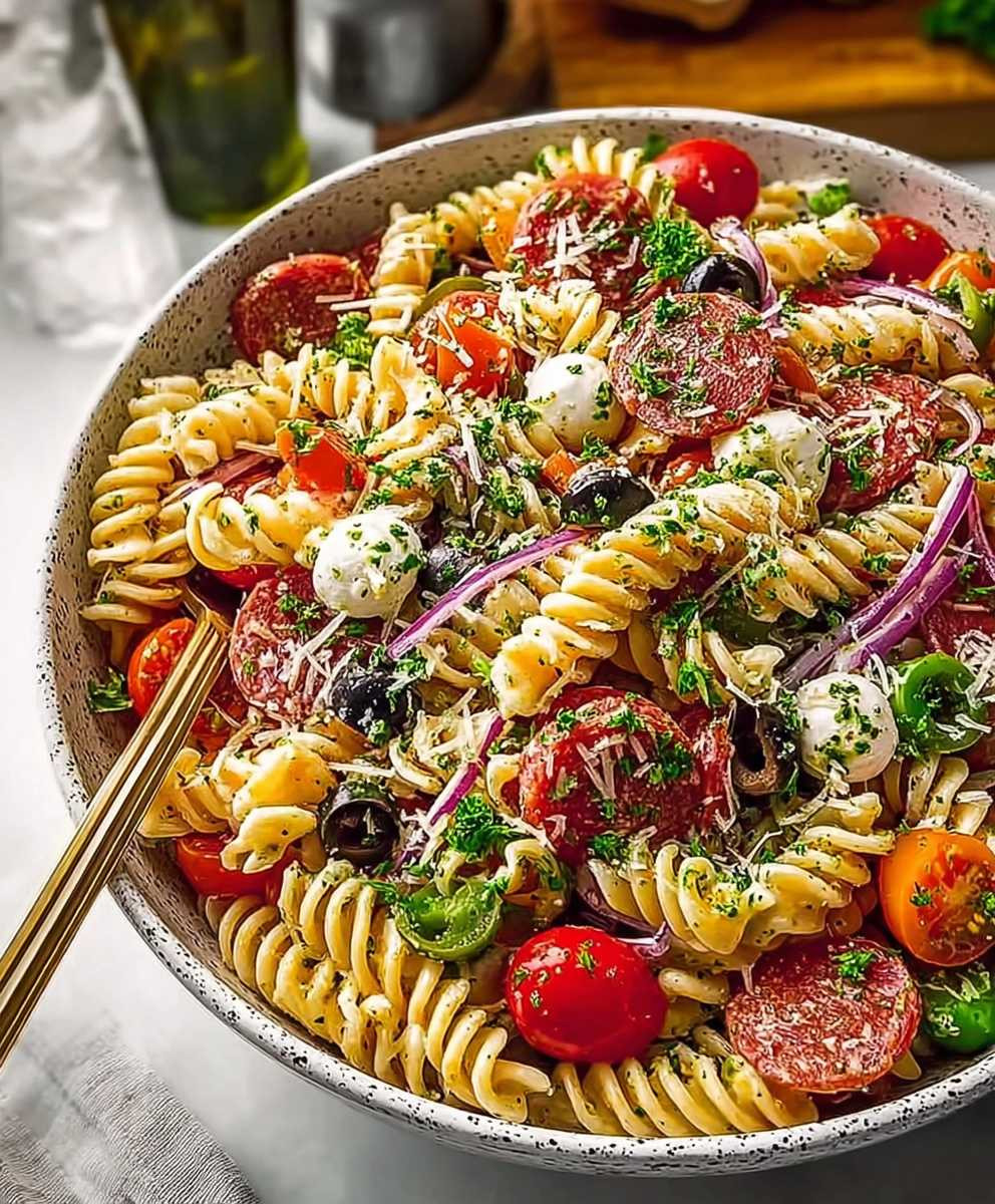 Quick Italian Pasta Salad