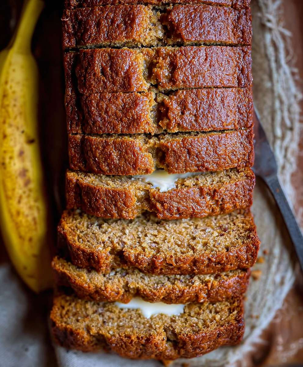 Moist banana bread
