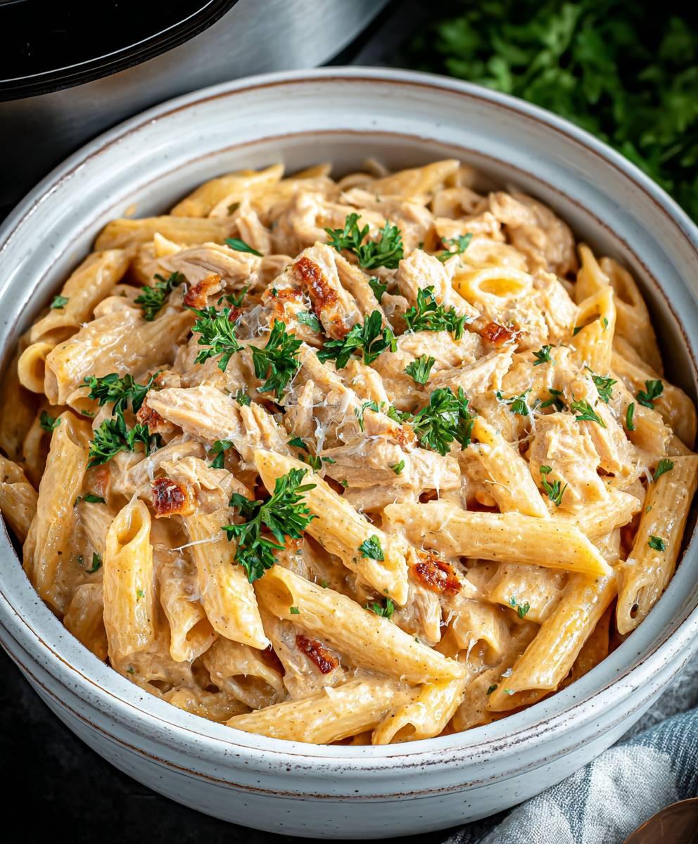 Creamy Cajun chicken pasta