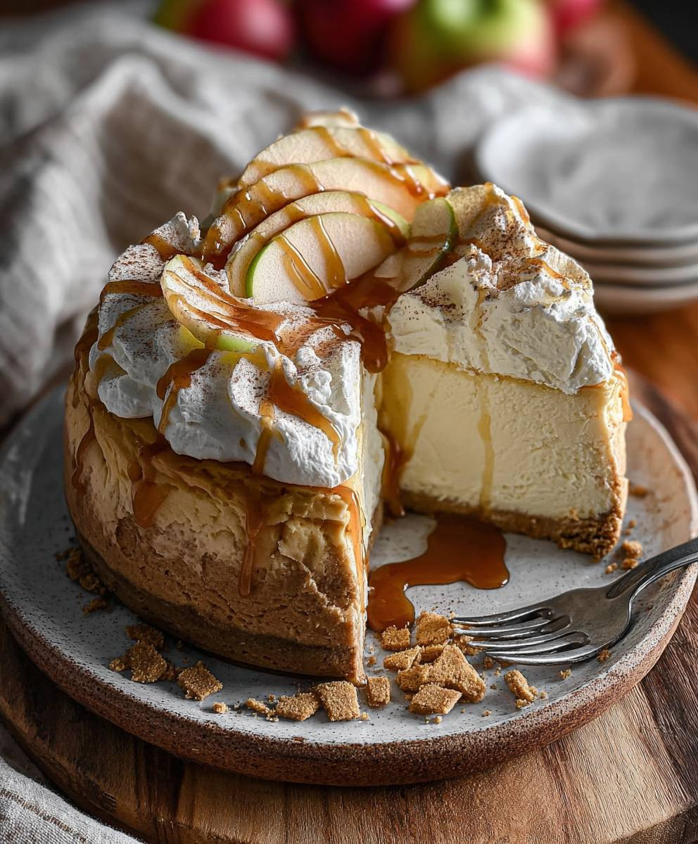 Apple Cider Cheesecake