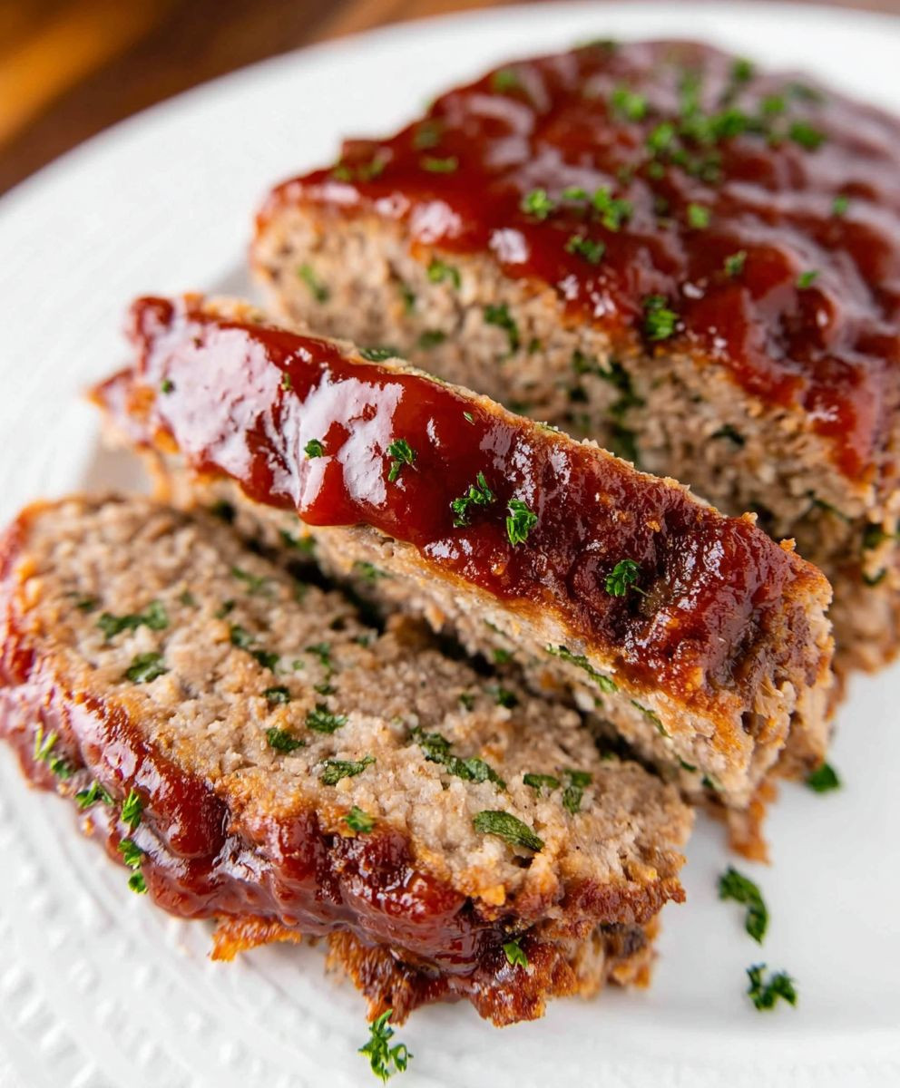 Easy tender juicy meatloaf