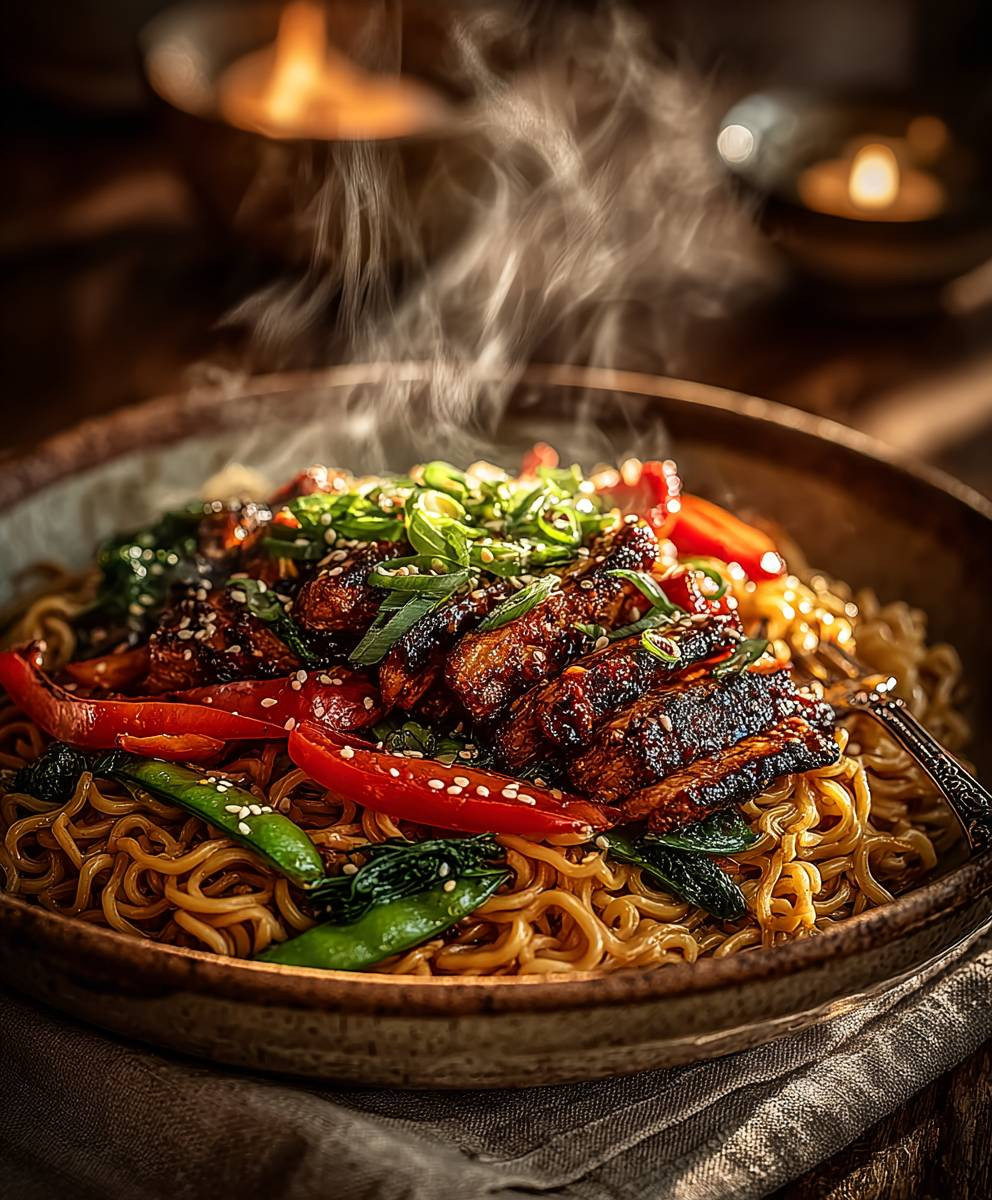 Chicken Ramen Stir Fry